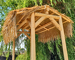 6x8 Gable Roof Mexican Palm Hut